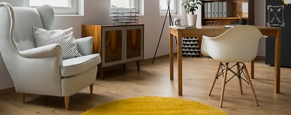 Bright modern interior with new wood flooring, illustrating MB Flooring's advice articles